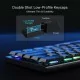 Redragon Anivia K614 Black- Low profile Red switch